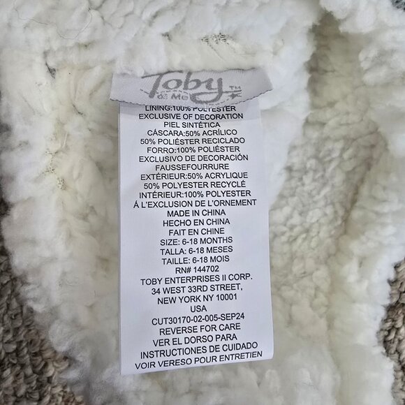 NWT Toby & Me Infant Pom Hat and Mitten Set - Picture 4 of 4